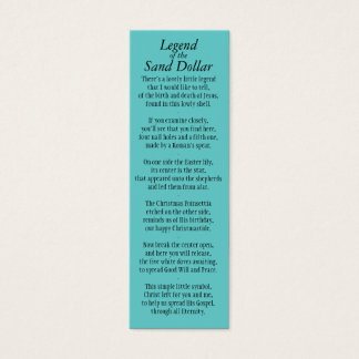 Legend of the Sand Dollar Bookmark Revised*