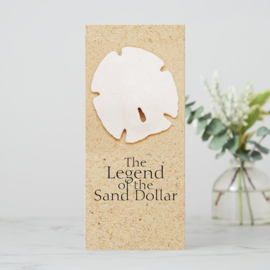 Legend of the Sand Dollar Rack Card (Standing Front)