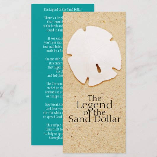 Legend of the Sand Dollar Rack Card (Front/Back)