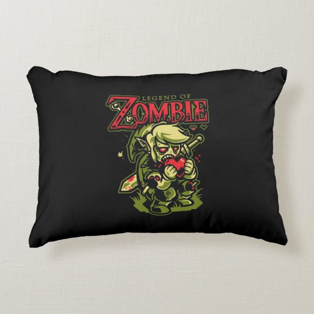 Legend Of Zombie Decorative Pillow (Front)