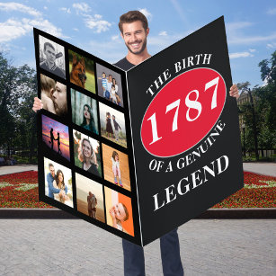 Legend Photo Template Giant Birthday Card