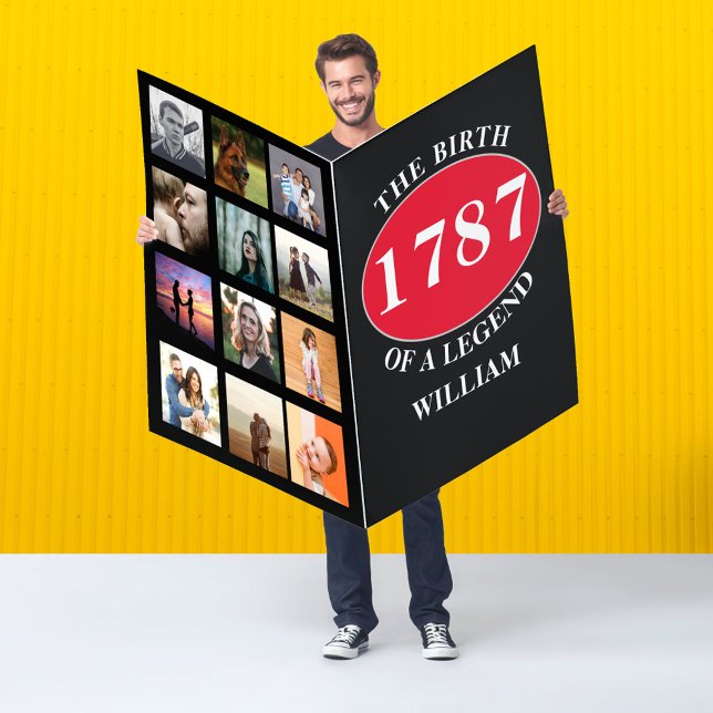 Legend Photo Template Giant Birthday Card (Creator Uploaded)