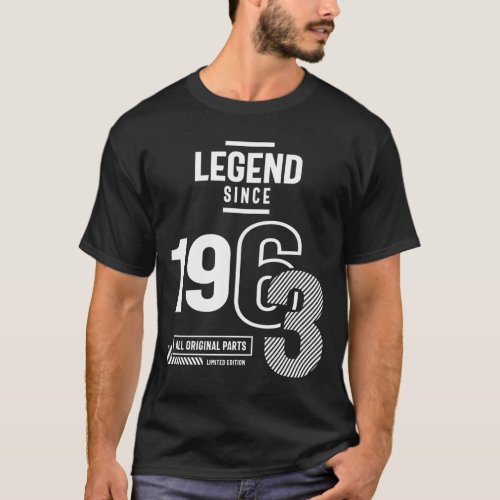 Legend Since 1963 _ 59th birthday  T_Shirt