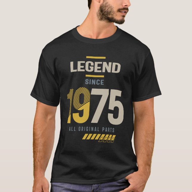 Legend Since 1975 48 birthday  T-Shirt (Front)