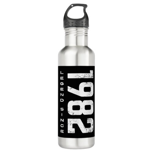 Legend Since 1982 42nd Birthday Stainless Steel Water Bottle