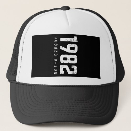 Legend Since 1982 42nd Birthday Trucker Hat