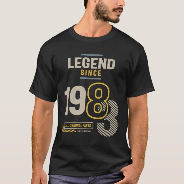 Legend Since 1983 40 birthday T-Shirt (Front)