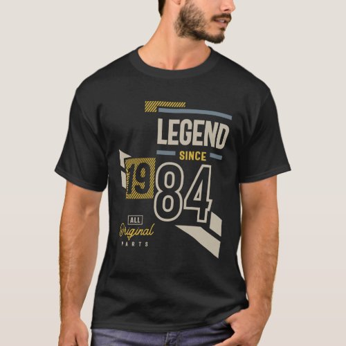 Legend Since 1984 39 birthday  T_Shirt