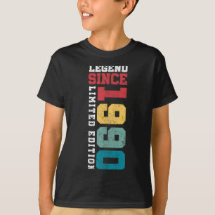 Legend Since 1990 Limited Edition 35 Year Old 35th T-Shirt