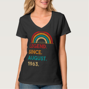 Legend Since August 1963 59th Birthday  Born In 19 T-Shirt