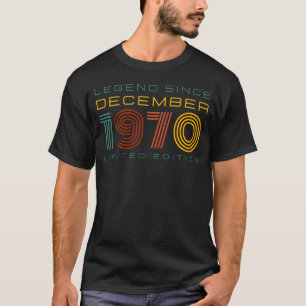 Legend Since December 1970, Limited Edition Men's T-Shirt