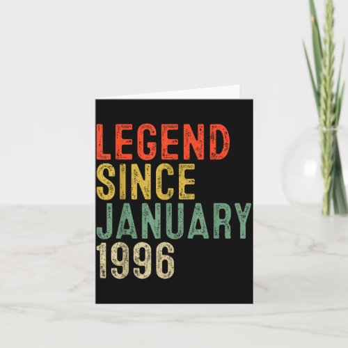 Legend Since January 1996 30th Birthday 30 Year Ol