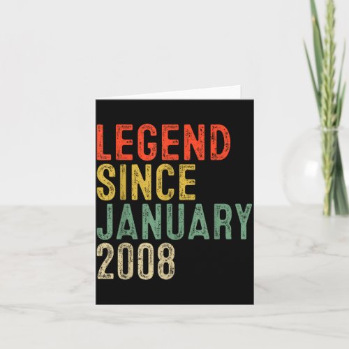 Legend Since January 2008 18th Birthday 18 Year Ol