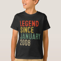 Legend Since January 2008 18th Birthday 18 Year Ol