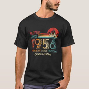 Legend Since July 1956 65 Years Old Born July 1956 T-Shirt