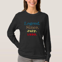 Legend Since July 1988  T-Shirt Mockup