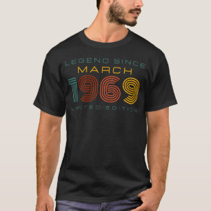Legend Since March 1969, Limited Edition T-Shirt