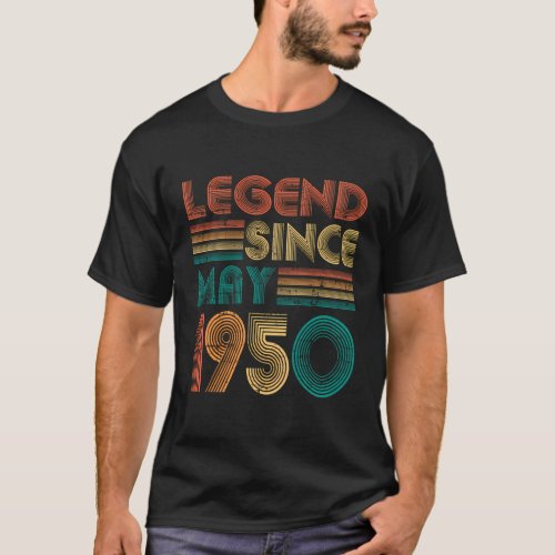 Legend Since May 1950 73Rd 73 T_Shirt