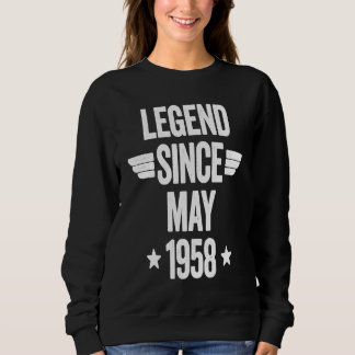 Legend Since May 1958  1 Sweatshirt