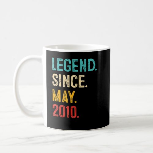 Legend Since May 2010 13th Birthday Gifts 13 Years Coffee Mug