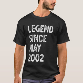 Legend Since May 2302 23rd Birthday Men Women T-Shirt