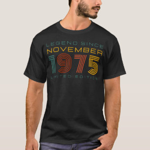 Legend Since November 1975, Limited Edition Men's T-Shirt