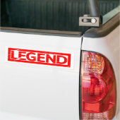 Legend Stamp Bumper Sticker (On Truck)