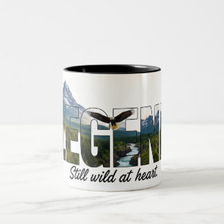 Legend Still Wild at Heart Outdoor Graphic Two-Tone Coffee Mug