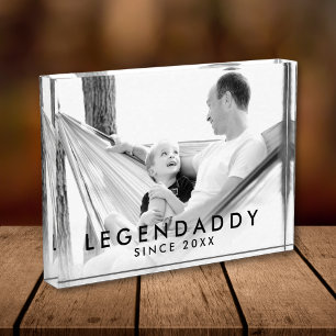 Legendaddy for Legendary Dads minimalist Photo Block