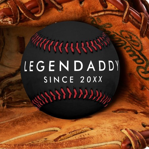Legendaddy for Legendary Dads simple minimalist  Baseball