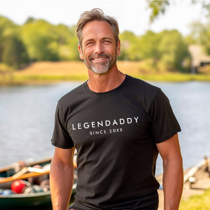 Legendaddy since for Legendary Dads minimalist T-Shirt