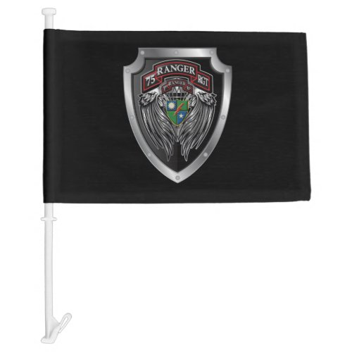 Legendary 75th Ranger Regiment 1st Bat Car Flag