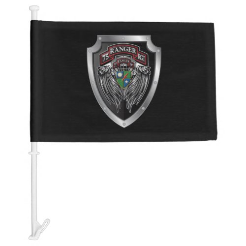 Legendary 75th Ranger Regiment 2nd Bat Car Flag