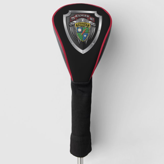 Legendary 75th Ranger Regiment  Golf Head Cover (Front)