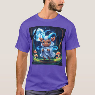 legendary animalshe blue devil in the forest famil T-Shirt