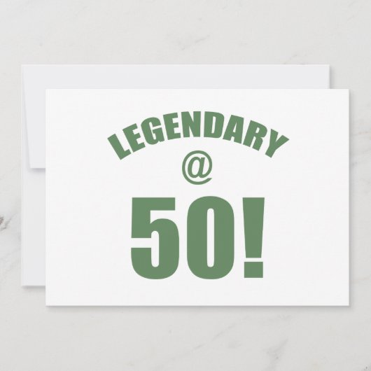 Legendary At 50 (Front)