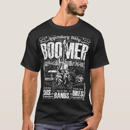 Legendary Baby Boomer Generation 1946_1964  T_Shirt
