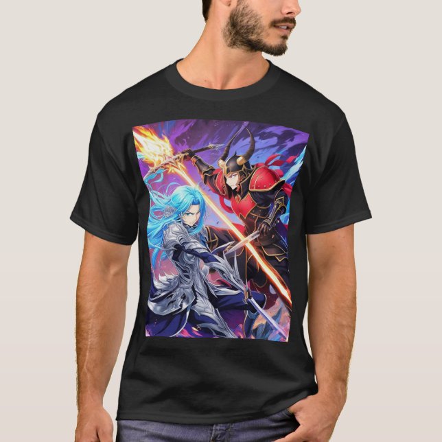 Legendary Battle: Light and Fire T-Shirt (Front)