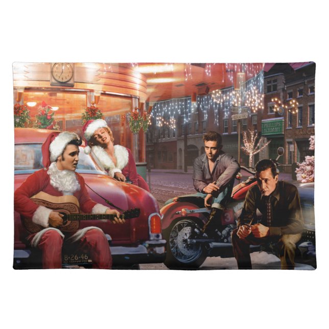 Legendary Christmas Cloth Placemat (Front)