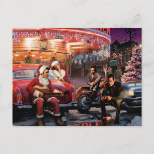 Legendary Christmas Holiday Postcard