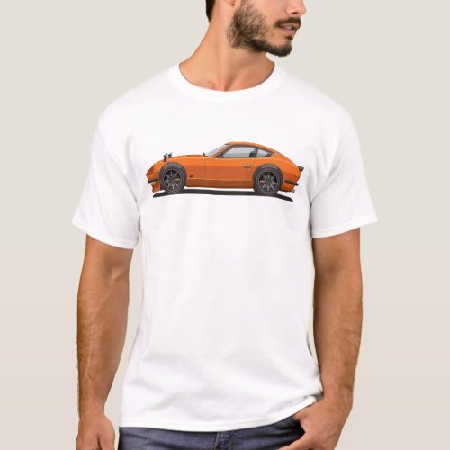 Legendary Classic Orange 240z Fairlady Men Shirts