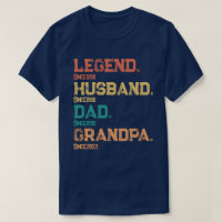 Legendary Dad Husband Grandpa Milestone Dates