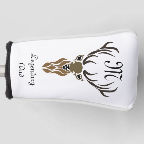 Legendary Dad Red Stag Golf Head Cover
