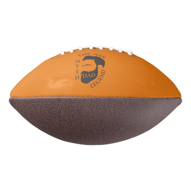 Legendary Dad The Man Myth Father Tribute Gift Football (Rotated 90)