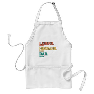Legendary Dad Vintage Father's Day Adult Apron