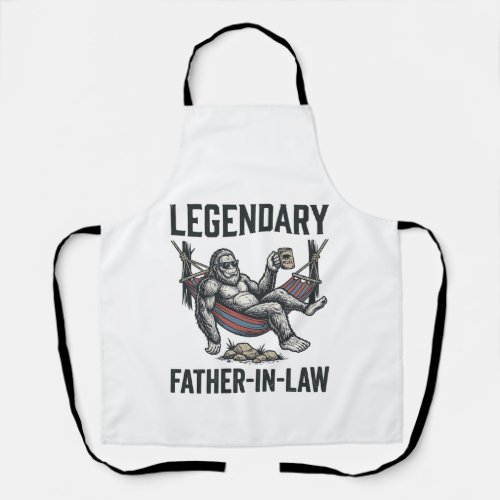 Legendary Father In Law Sasquatch Vintage Shirt De Apron