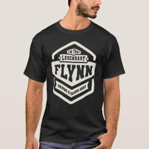 Legendary Flynn Personalized Name Flynn T-Shirt