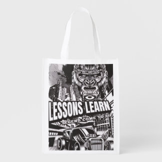 LEGENDARY GORILLA LESSONS LEARN REUSABLE BAG 