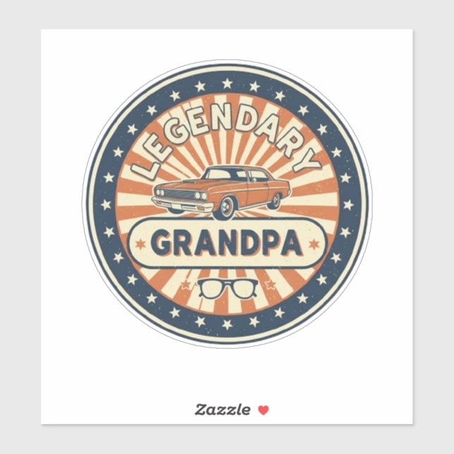 legendary grandpa sticker (Sheet)