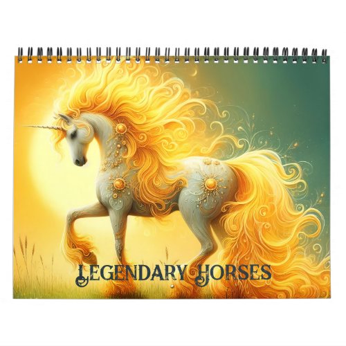 Legendary Horses Calendar